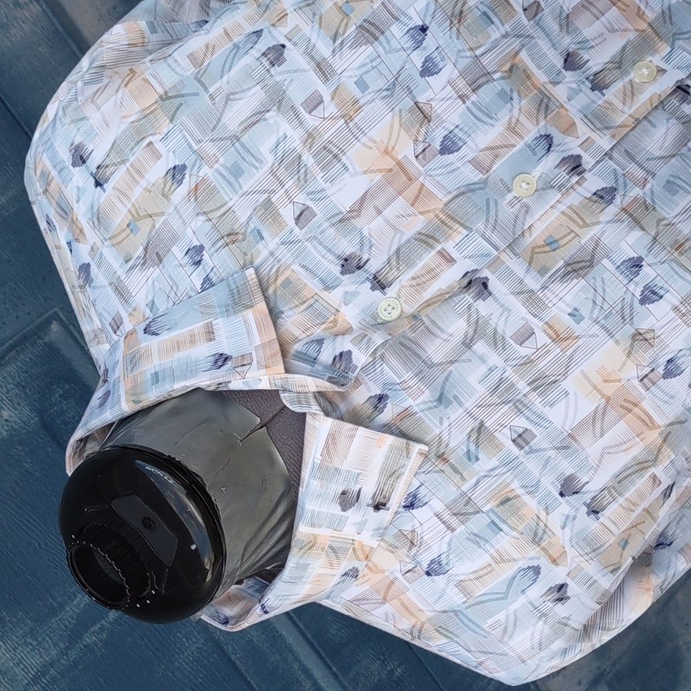 Barabas Men's  Casual Button Down Shirt